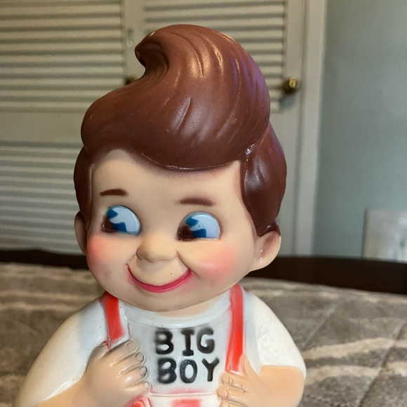 Vintage 1973 Big Boy of America Rubber Vinyl Figure Bank - Picture 2 of 10